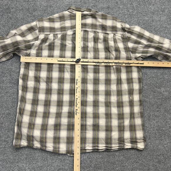Carhartt Shirt Men's Large Multicolor Plaid 100% Cotton Relaxed Fit Button-Down - Picture 8 of 10